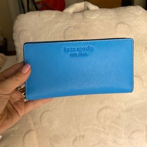 Blue Kate Spade bifold Wallet